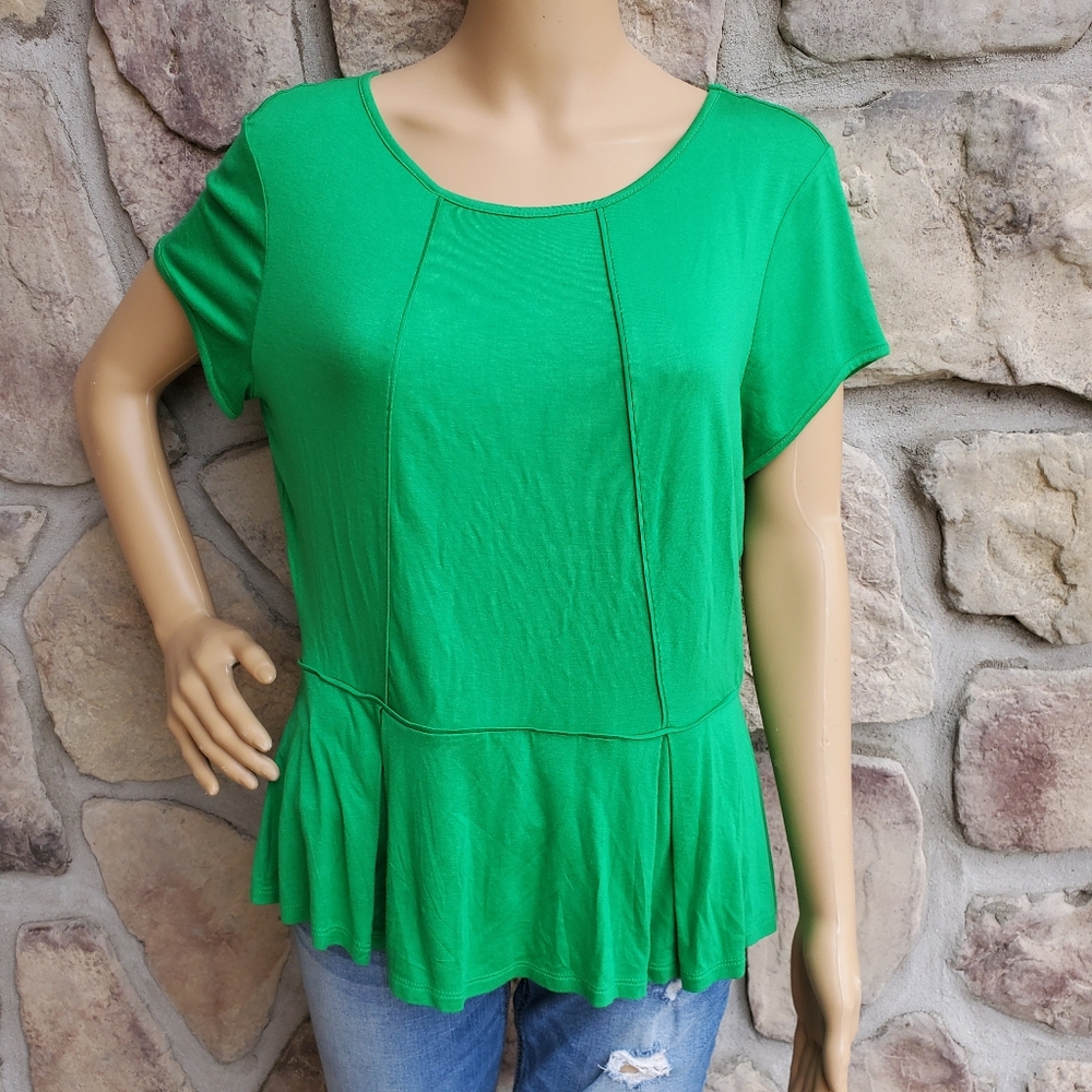 WORTHINGTON | Green Casual Blouse Top